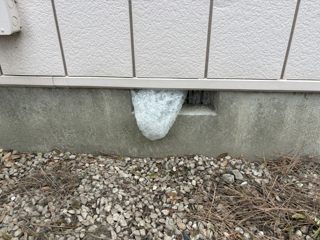 施工完了後の確認